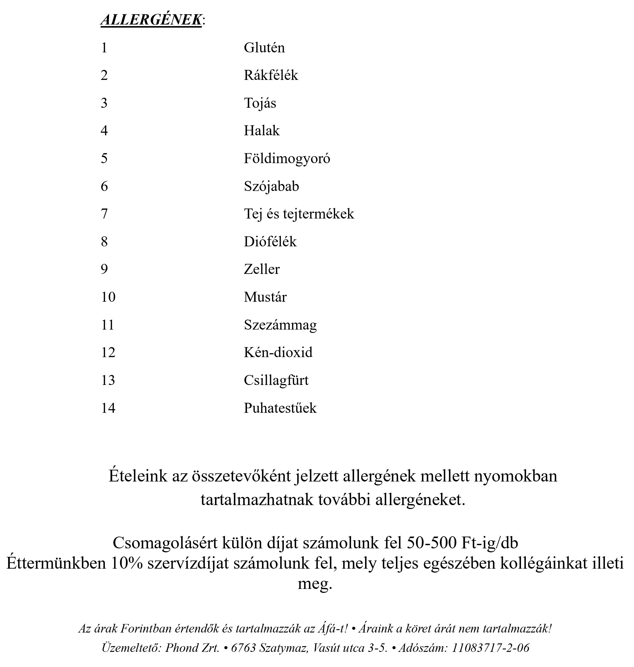 Étlap 2025. szeptember 8
